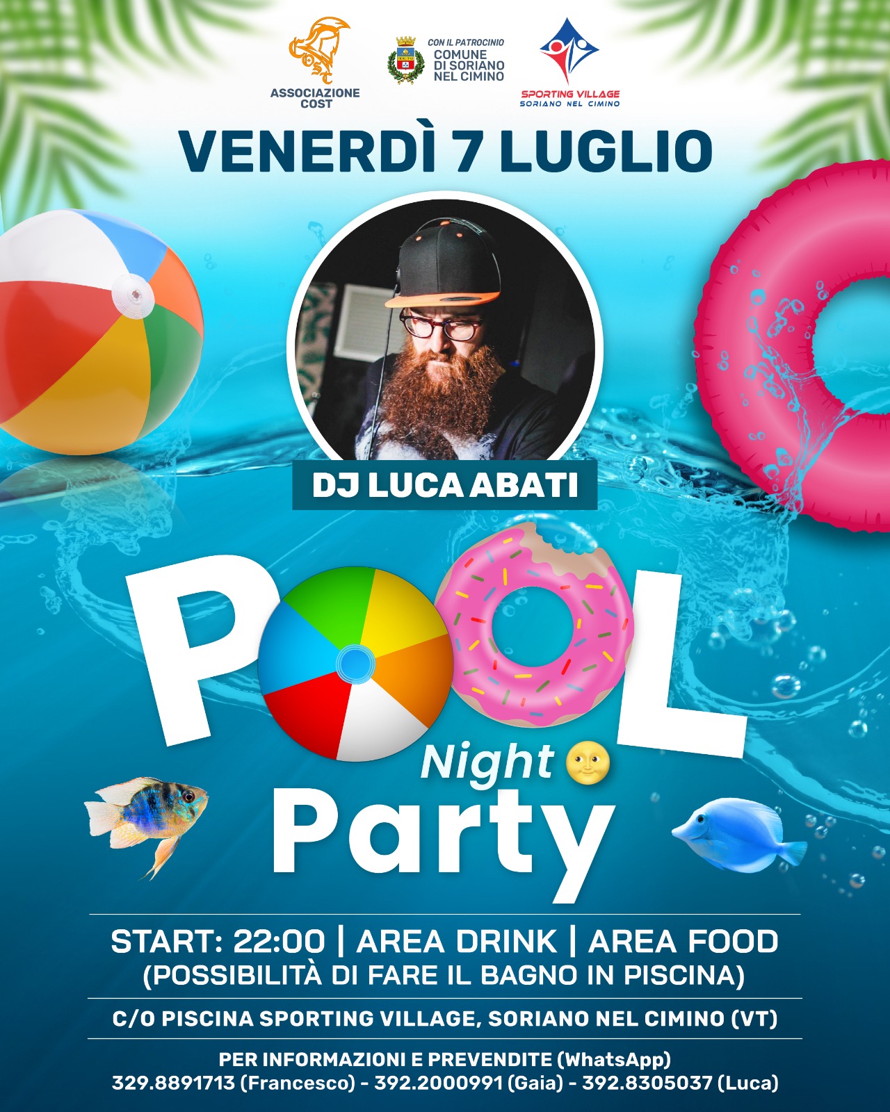 Pool Night Party - 17 luglio 2023